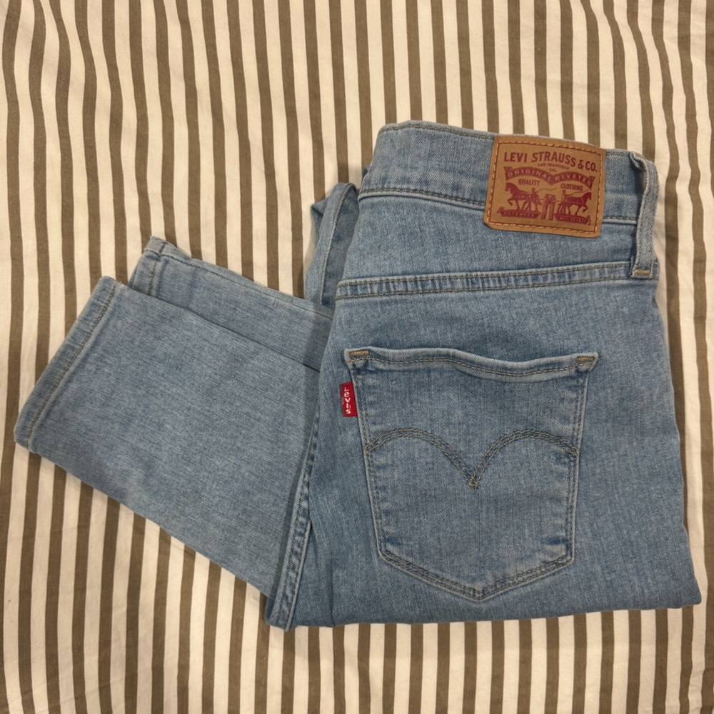 Levi's Mid Blue Super Skinny Jeans